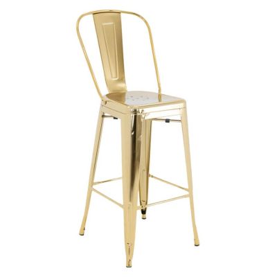 Image of Jasper Barstool, Gold
